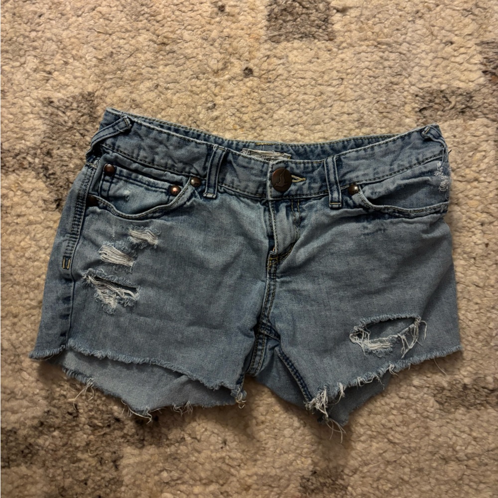 Free People Denim Shorts